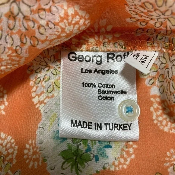 georg ROTH RUFFLE AND RIBBON SHIRT - Size XS - Picture 11 of 11